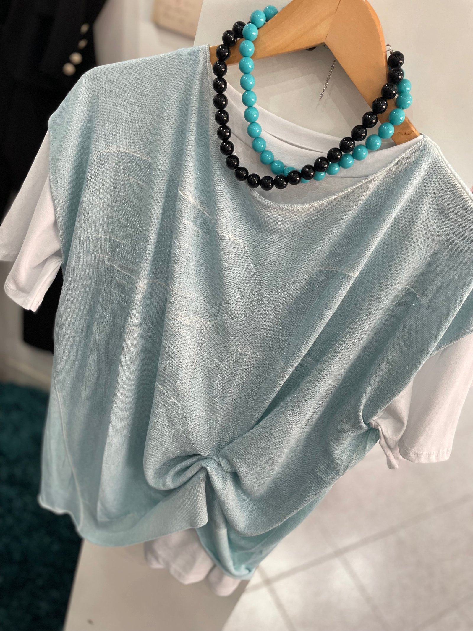 Gilet SoftLight Cotone&Lurex
