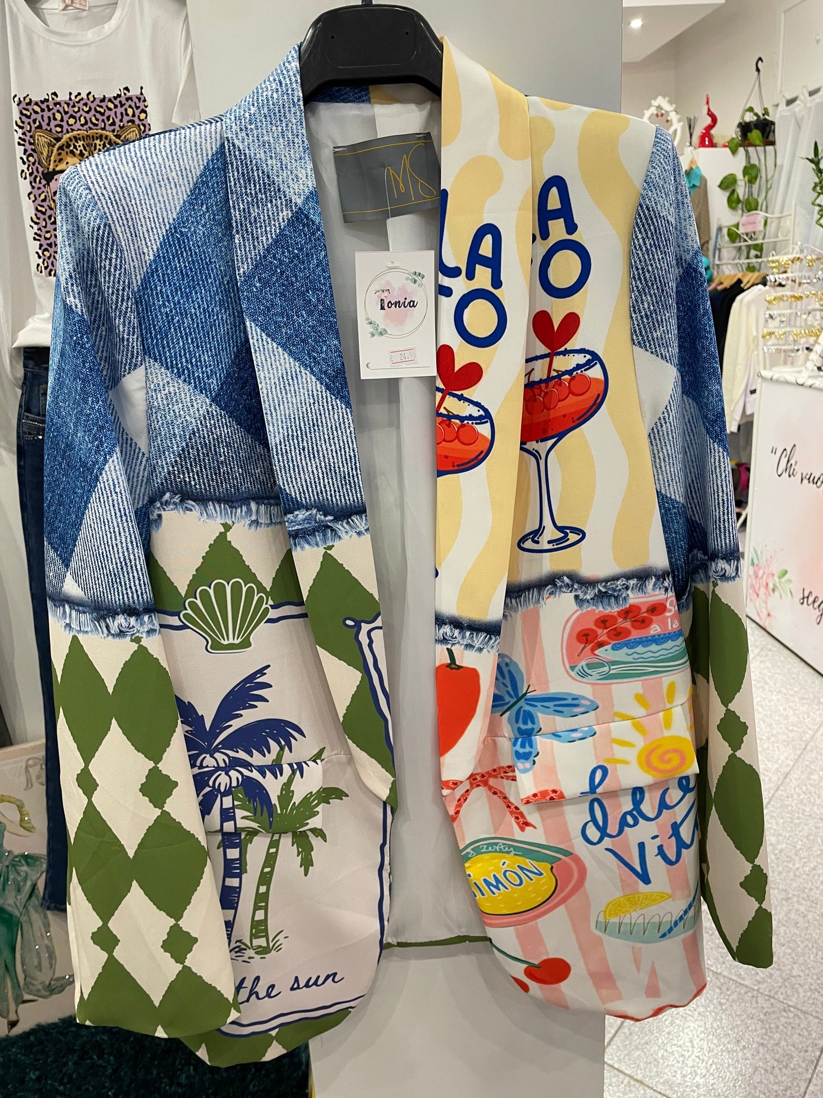 Blazer Artistico “Dolce Vita”