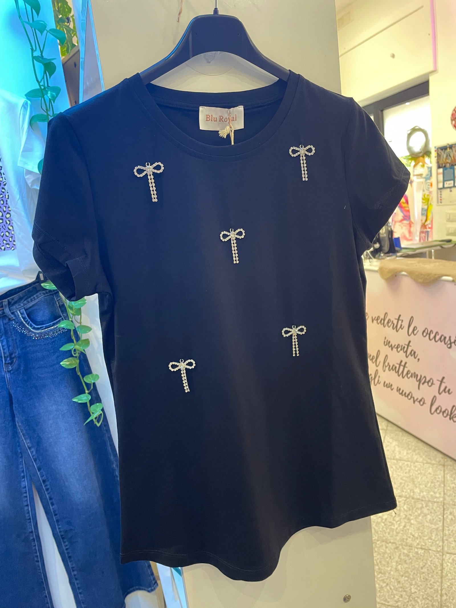 T-shirt fiocco di luce