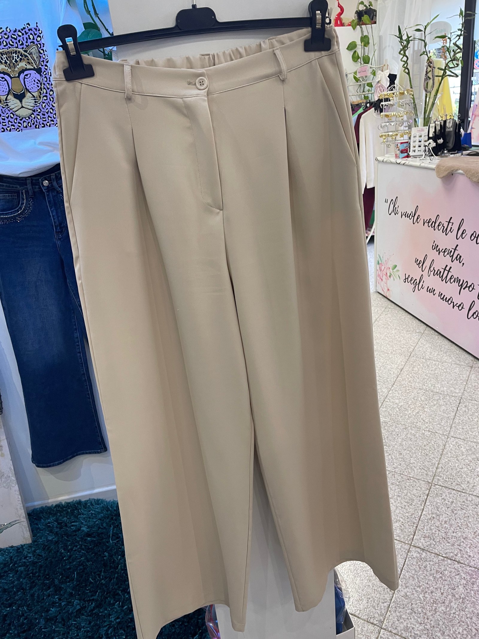 Pantalone palazzo oversize