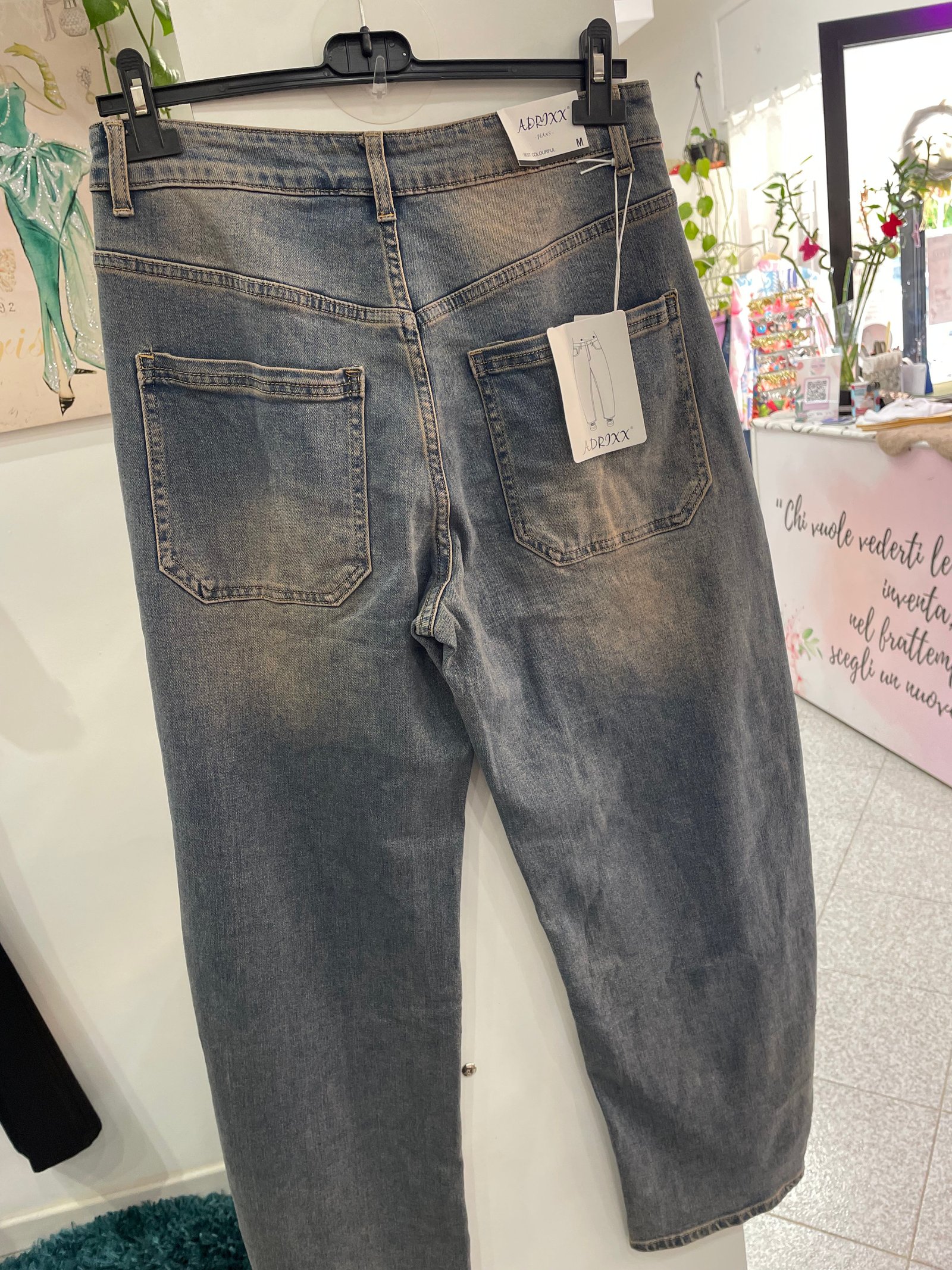 Jeans Ballon Sabbiato